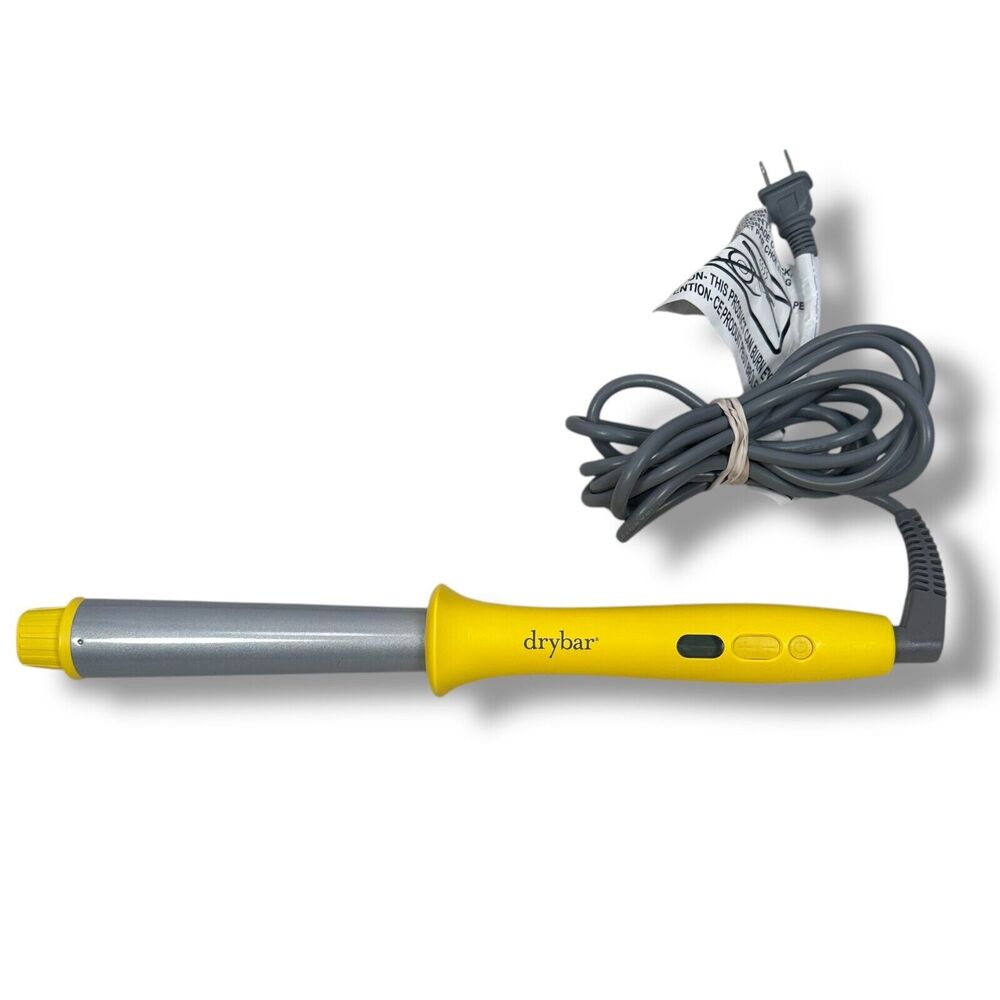 Drybar The Wrap Party Electric Curling & Styling Wand 120V Yellow 900-1030-4